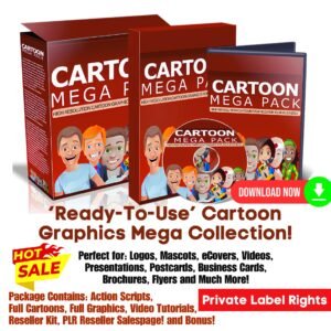 Cartoon Mega Pack - PLR Bundle